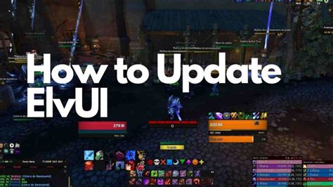 updating elvui